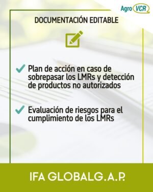 PLAN DE ACCIÓN LMRs Y PRODUCTOS NO AUTORIZADOS